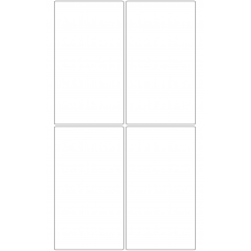 10832 - Label Size 110mm x 195mm - 710 labels per roll 