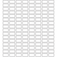 10833 - Label Size 20mm x 10mm - 42760 labels per roll 