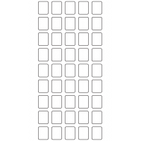10840 - Label Size 15mm x 19mm - 15030 labels per roll