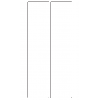 10844 - Label Size 58mm x 260mm - 520 labels per roll