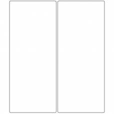 10854 - Label Size 86mm x 206mm - 670 labels per roll 