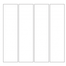 10865 - Label Size 55mm x 220mm - 1220 labels per roll 