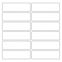 10878 - Label Size 100mm x 30mm - 4130 labels per roll