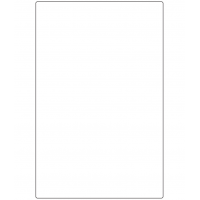 10890 - Label Size 149mm x 229mm - 300 labels per roll