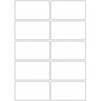 10895 - Label Size 100mm x 55mm - 2400 labels per roll