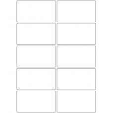 10895 - Label Size 100mm x 55mm - 2400 labels per roll 