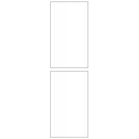 10897 - Label Size 97mm x 170mm - 390 labels per roll