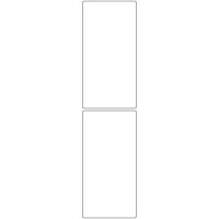 10913 - Label Size 70mm x 140mm - 490 labels per roll