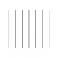 10915 - Label Size 32mm x 197mm - 2000 labels per roll