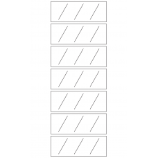 10938 - Label Size 110mm x 40mm - 1590 labels per roll 