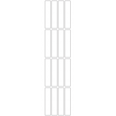 10939 - Label Size 20mm x 100mm - 2670 labels per roll 