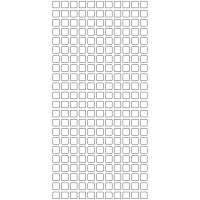 10950 - Label Size 10mm x 10mm - 57370 labels per roll