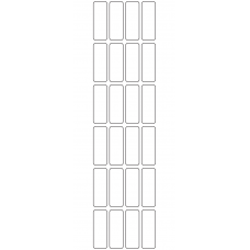 10953 - Label Size 16mm x 45mm - 5750 labels per roll 