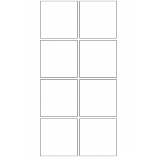 10958 - Label Size 70mm x 70mm - 1900 labels per roll 