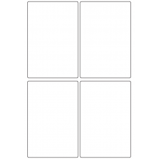 10964 - Label Size 73mm x 110mm - 1220 labels per roll 