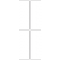 10970 - Label Size 52mm x 140mm - 960 labels per roll
