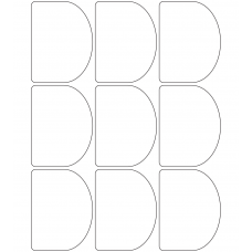 10989 - Label Size 68mm x 90.023mm - 2250 labels per roll 