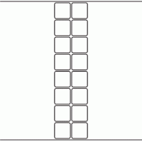 1099 - Label Size 35mm x 35mm - 3,660 labels per roll