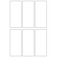 10997 - Label Size 52mm x 119mm - 1650 labels per roll