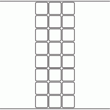 1100 - Label Size 32mm x 32mm - 6,000 labels per roll 