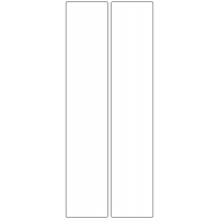 11002 - Label Size 49mm x 250mm - 550 labels per roll