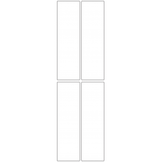 11008 - Label Size 50mm x 174mm - 790 labels per roll 