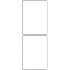 11013 - Label Size 100mm x 135mm - 500 labels per roll 