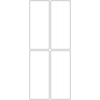 11015 - Label Size 50mm x 124mm - 1100 labels per roll