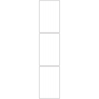 11018 - Label Size 75mm x 115mm - 590 labels per roll