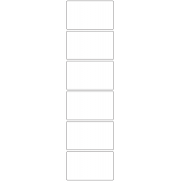 11024 - Label Size 100mm x 60mm - 1100 labels per roll