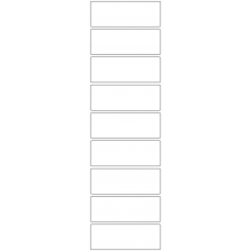 11026 - Label Size 100mm x 36mm - 1770 labels per roll 