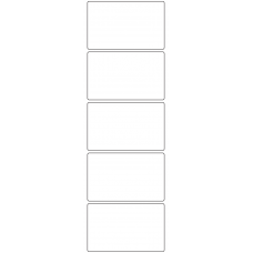 11031 - Label Size 90mm x 56mm - 1190 labels per roll 