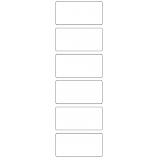 11032 - Label Size 90mm x 45mm - 1380 labels per roll 