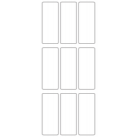 11040 - Label Size 30mm x 77mm - 2480 labels per roll
