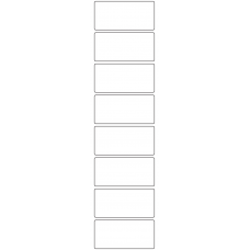 11043 - Label Size 74mm x 35mm - 1840 labels per roll 