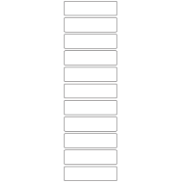 11044 - Label Size 74mm x 20mm - 3030 labels per roll