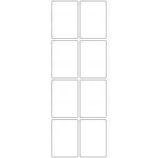 11046 - Label Size 49mm x 70mm - 1900 labels per roll 