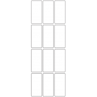 11047 - Label Size 32mm x 70mm - 2840 labels per roll