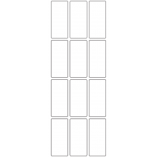 11047 - Label Size 32mm x 70mm - 2840 labels per roll 