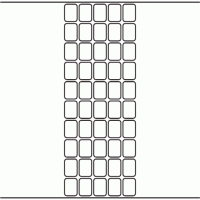 1106 - Label Size 18mm x 25mm - 12,500 labels per roll