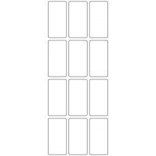 11064 - Label Size 30mm x 59mm - 3310 labels per roll 