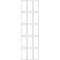 11073 - Label Size 26mm x 54mm - 3560 labels per roll 