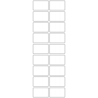 11083 - Label Size 48mm x 30mm - 4130 labels per roll