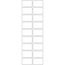 11083 - Label Size 48mm x 30mm - 4130 labels per roll 
