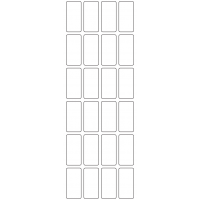 11087 - Label Size 22mm x 45mm - 5690 labels per roll