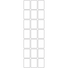 11092 - Label Size 28mm x 40mm - 4820 labels per roll 