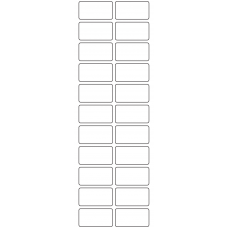 11094 - Label Size 38mm x 20mm - 6060 labels per roll 