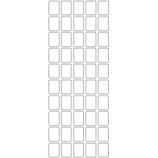 11106 - Label Size 18mm x 25mm - 12530 labels per roll 