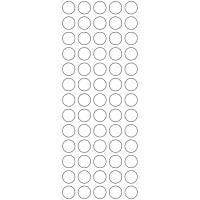 11126 - Label Size 16mm dia - 17910 labels per roll