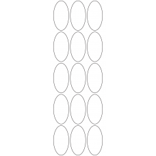 11132 - Label Size 30mm x 58mm - 3440 labels per roll 